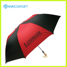 Manuell / Auto Open Windproof Werbe-Golf-Regenschirm